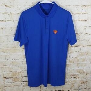 Nike Golf Dri-Fit Superman Golf Polo Size M